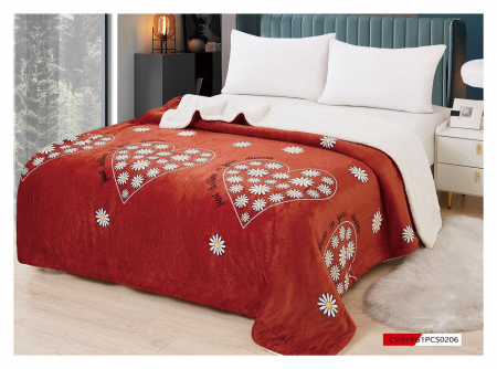 Patura cu Blanita (PB 118), pentru pat 2 persoane, 200x230 cm [1]