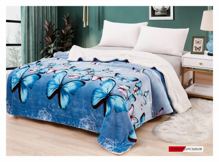 Patura cu Blanita (PB 125), pentru pat 2 persoane, 200x230 cm [1]