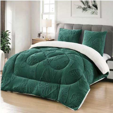 Pilote - Pilota Pufoasa Cocolino cu Blanita (PCBU 12), UNI fluturi, verde