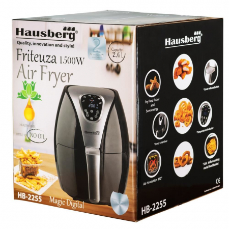 Friteuza Air Fryer Magic Digital (E 64), 1500 W, Capacitate 2.6 l [4]