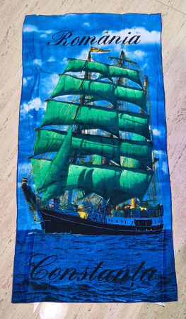 Prosop plaja polyester, Marime 100x180 cm [4]