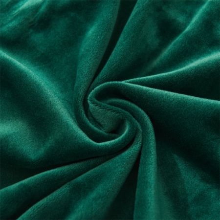 Set 6 Huse Elastice pentru Scaun din Catifea (HSC 106), Marime Universala, Verde Smarald [1]