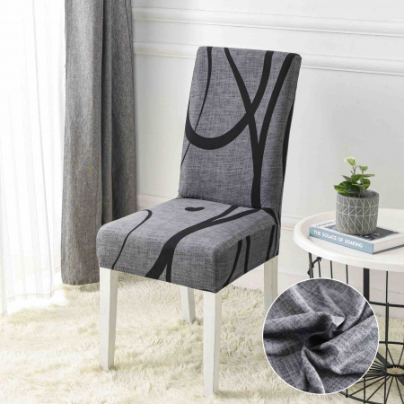 Huse Scaune - Set 6 Huse elastice pentru Scaune (HSM 37)