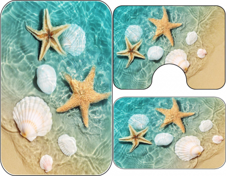 Covorase Baie - Set covorase de baie 3 piese (CBT4)