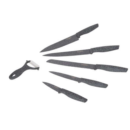 Accesorii Bucatarie si Ustensile - Set cutite 6 piese din inox (EZL 5)