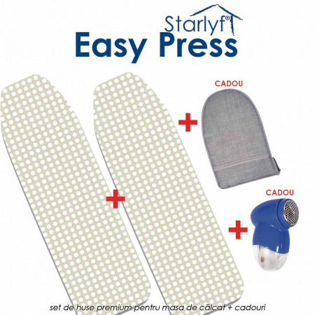 Starlyf Easy Press - set de huse pentru masa de calcat ce permit calcatul pe ambele parti, in acelasi timp [2]