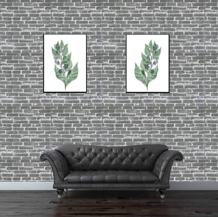 Tapet autocolant autoadeziv 70x70 cm cu model 3D [5]
