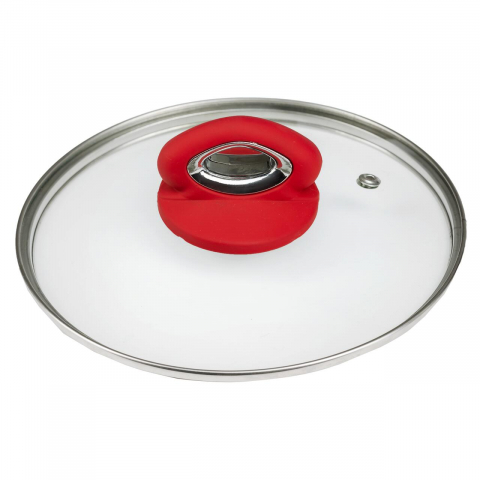 Oala ceramica cu capac si manere din silicon, alb, albastru si verde [2]
