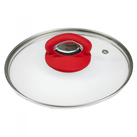 Oala ceramica cu capac si manere din silicon, alb, albastru si verde [2]