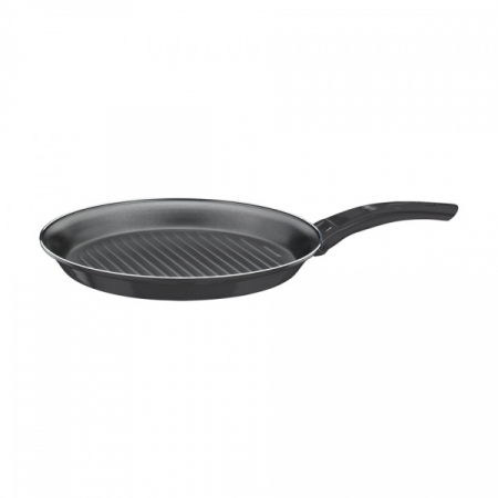Tigaie aluminiu grill (E 420), diametru 28 cm, interior teflon [1]