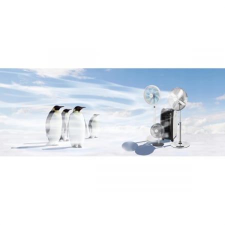 Ventilator cu picior 3IN1 (E 773), Telecomanda, Putere 60W, 9 viteze, Oscilatie orizontala, Unghi inclinare reglabil [6]
