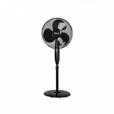 Electronice & Electrocasnice - Ventilator cu picior (E 772), Negru Putere 40W, Diametru 40 cm, 3 trepte de viteza, Unghi inclinare reglabil,