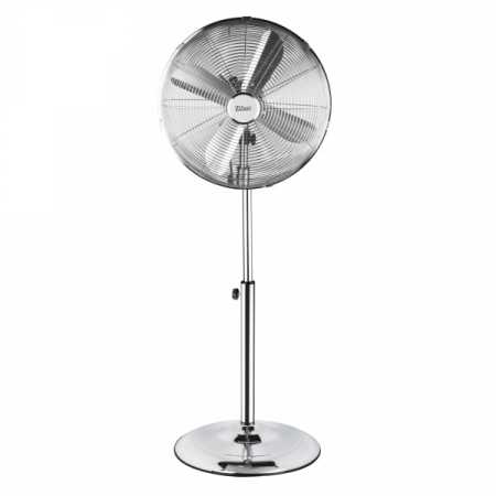 Electronice & Electrocasnice - Ventilator inox cu picior (E 785), Putere 50 W, cu 3 trepte de viteza, oscilatie automata, debit 6000mc/h, maner pentru transport facil, 4 pozitii de ajustare pe verticala, Inaltime reglabila 88-120 c