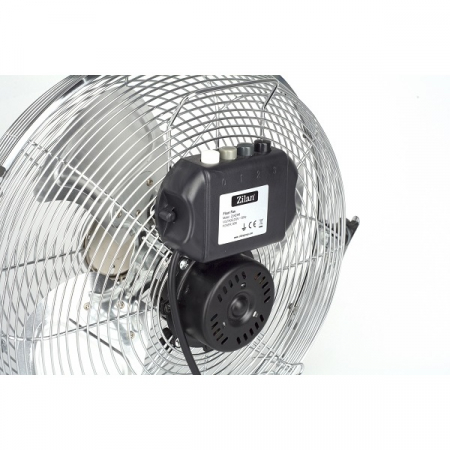 Ventilator inox cu suport (E 786), Putere 50 W, Diametru 36 cm, 3 trepte ventilare, Unghi de inclinare reglabil [2]