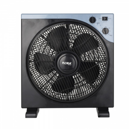 Electronice & Electrocasnice - Ventilator patrat Floria (E 787), 40 W, timer, 3 trepte, unghi reglabil