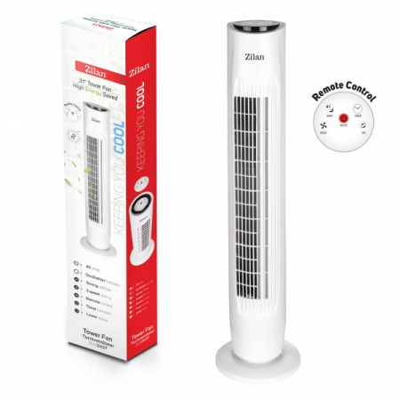 Ventilator turn (E 792), Timer, Telecomanda, Trei trepte, Consum 45W, Debit de aer 1787 mc/ora [5]