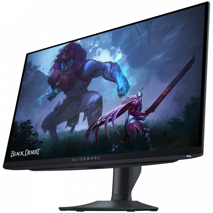 Dell Alienware AW2725DF Gaming Monitor, 27"(26.7") QD OLED QHD 2560x1440 360Hz AG, 1000 cd/m2 (HDR peak), 1.5m:1, 0.03ms, 178/178, 2xDP 1.4, 1xHDMI 2.1, 1xUSB Type-B up, 3xUSB Type-A down, 1xUSB Type- [3]