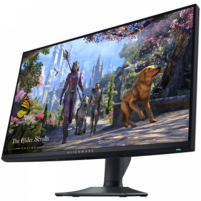 Dell Alienware AW2725QF Gaming Monitor,27" 4K,Dual-Resolution 3840x2160/180Hz(4K mode),1920x1080/360Hz(FHD mode),95% DCI-P3,600cd/m2(HDR peak),178/178,1xDP 1.4, 2xHDMI 2.1, 1xUSB-B 3.2 Gen1, 1xUSB-C 3 [2]