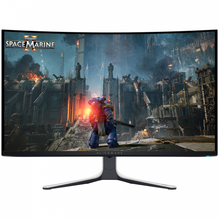 Dell Alienware AW3225QF Gaming Monitor, 32"(31.6") QD OLED UHD 3840x2160 240Hz AR, 1000 cd/m2 (HDR peak), 1m:1, 0.03ms, 178/178, 1xDP 1.4, 2xHDMI 2.1, 1xUSB Type-B up, 2xUSB Type-A down, 1xUSB Type-C  [1]