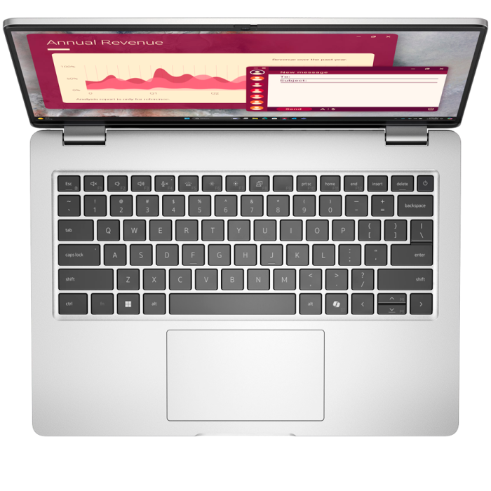 Dell Pro 14,14"FHD+(1920x1200)300nits 45% NTSC,Intel Core Ultra 7 255U(12cores/5.2GHz)vPro,32GB(1x32)5600MT/s,1TB SSD,Integrated Intel Graphics,Wi-Fi 6E AX211(2x2)+BT 5.3,Backlit Kb,FGP,3cell 55WHr,Wi [5]