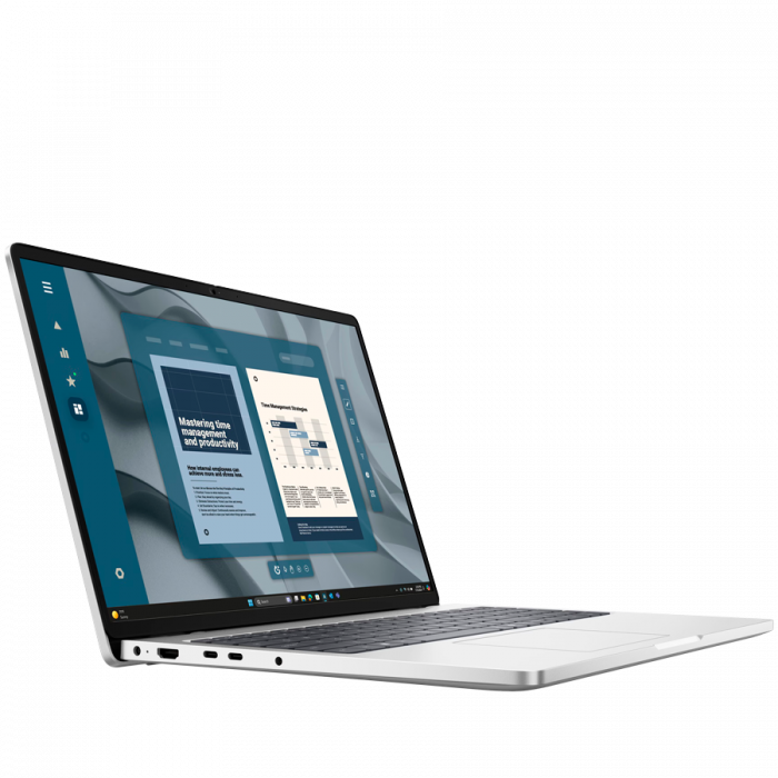 Dell Pro 16,16"FHD+(1920x1200)60Hz 300nits 45% NTSC,AMD Ryzen AI 7 350(8cores/5.0GHz),16GB(1x16)5600MT/s,512GB SSD,AMD Radeon 860M Graphics,Wi-Fi 6E MT7922(2x2)+BT,Backlit Kb,FGP,3cell 55WHr,Win11Pro, [2]