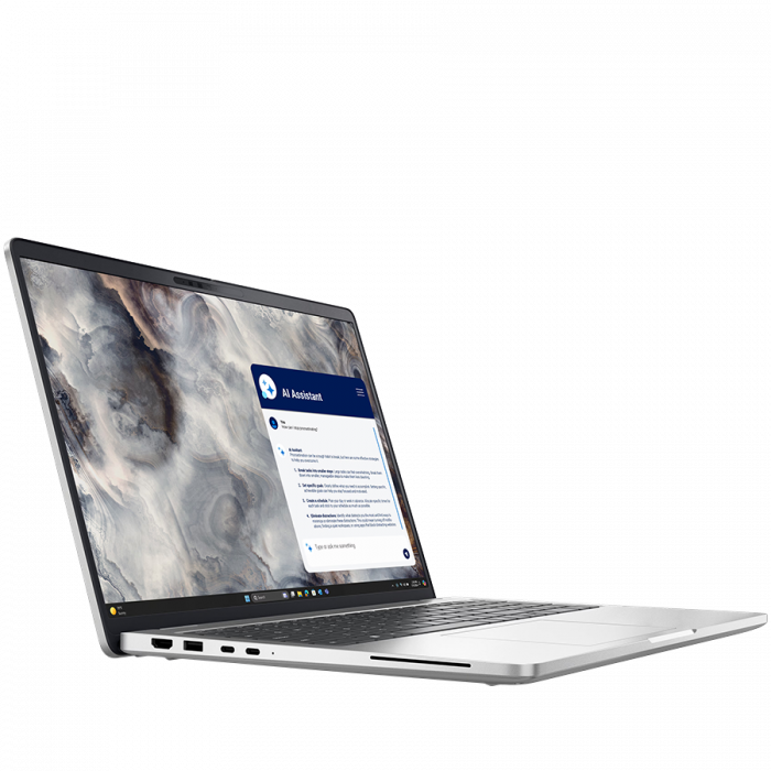 Dell Pro 16 Plus,16"FHD+(1920x1200)300nits 45% NTSC,Intel Core Ultra 7 265U(12cores/5.3GHz)vPro,32GB(1x32)5600MT/s,1TB TLC SSD,Integrated Intel Graphics,BE201 Wi-Fi 7(2x2)+BT5.4,Backlit Kb,FGP,3cell 5 [2]