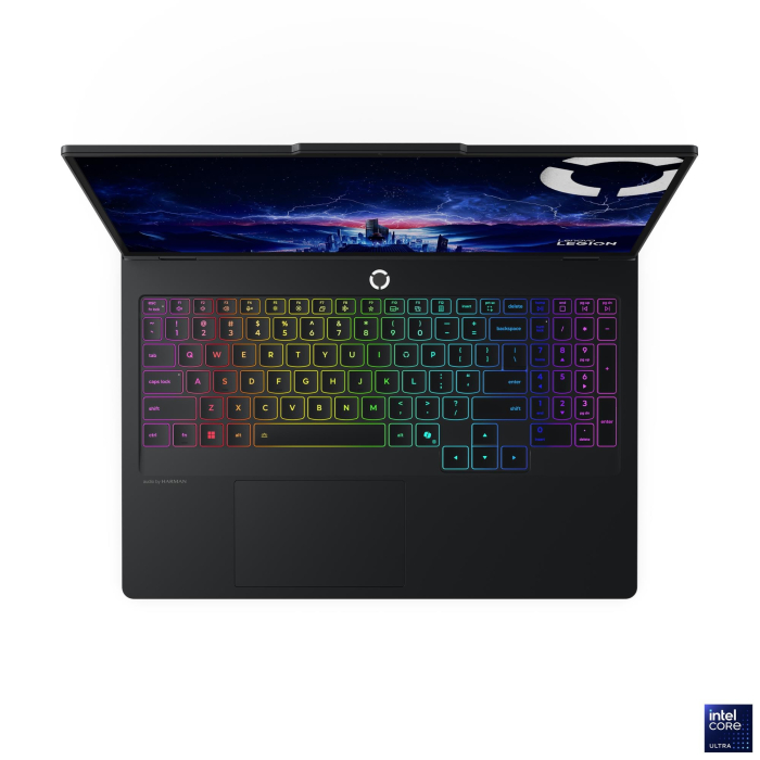 Laptop Lenovo Gaming Legion Pro 5 16IRX10 cu procesor Intel® Core™ i9-14900HX pana la 5.8GHz, 16" WQXGA, IPS, 240Hz, 32GB DDR5 RAM, 1TB SSD, NVIDIA® GeForce RTX™ 5060 8GB GDDR7, No OS, Eclipse Black, [10]