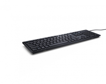 Dell Tastatura Multimedia KB216, cu fir, conectare USB, US INT layout, de culoare neagra [1]