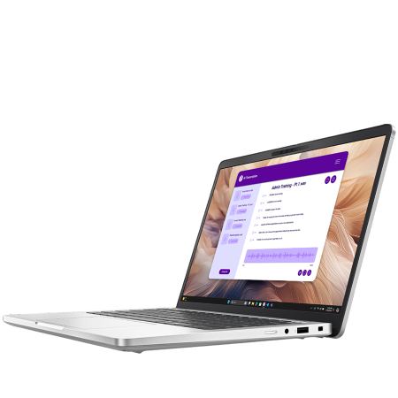 Dell Pro 13 Plus,13.3"FHD+(1920x1200)300nits 45% NTSC,Intel Core Ultra 7 265U(12 TOPS NPU 12cores/5.3GHz)vPro,16GB(1x16)5600MT/s,512GB SSD,Integrated Intel graphics,Wi-Fi 6E(2x2)+BT 5.3,Backlit Kb,FGP [1]