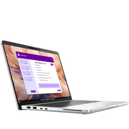 Dell Pro 14 Plus,14"FHD+(1920x1200)300nits 45% NTSC,Intel Core Ultra 7 255U(12 TOPS NPU 12cores/5.2GHz),16GB(1x16)5600MT/s,512GB SSD,Integrated Intel Graphics,Wi-Fi 6E AX211(2x2)+BT,Backlit Kb,FGP,3ce [1]