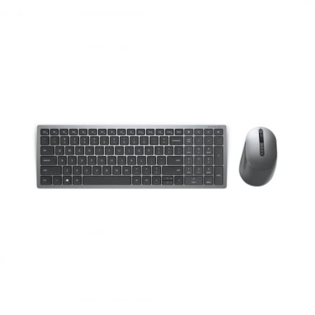Kit Tastatura si Mouse Dell KM7120W, Layout US Intl, gri [0]
