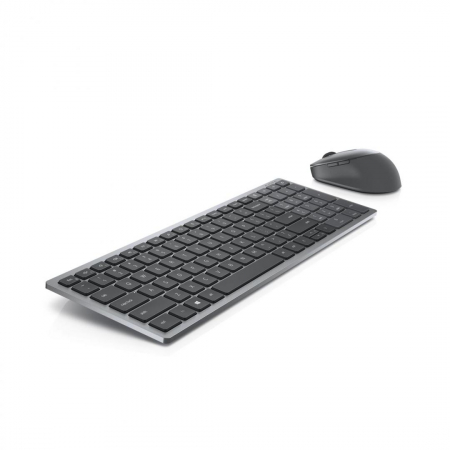Kit Tastatura si Mouse Dell KM7120W, Layout US Intl, gri [2]