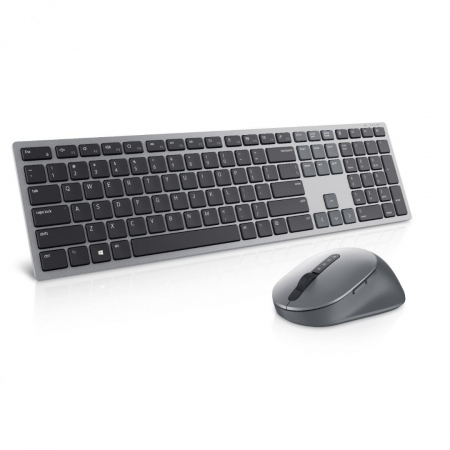 Dell Premier Multi-Device Kit Tastatura si mouse  KM7321W, Layout US Int'l, Gri [0]