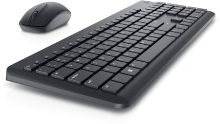 Kit Tastatura si Mouse Dell KM3322W, Layout US Intl, negru [1]