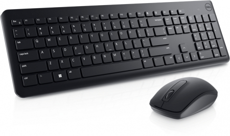 Kit Tastatura si Mouse Dell KM3322W, Layout US Intl, negru [0]