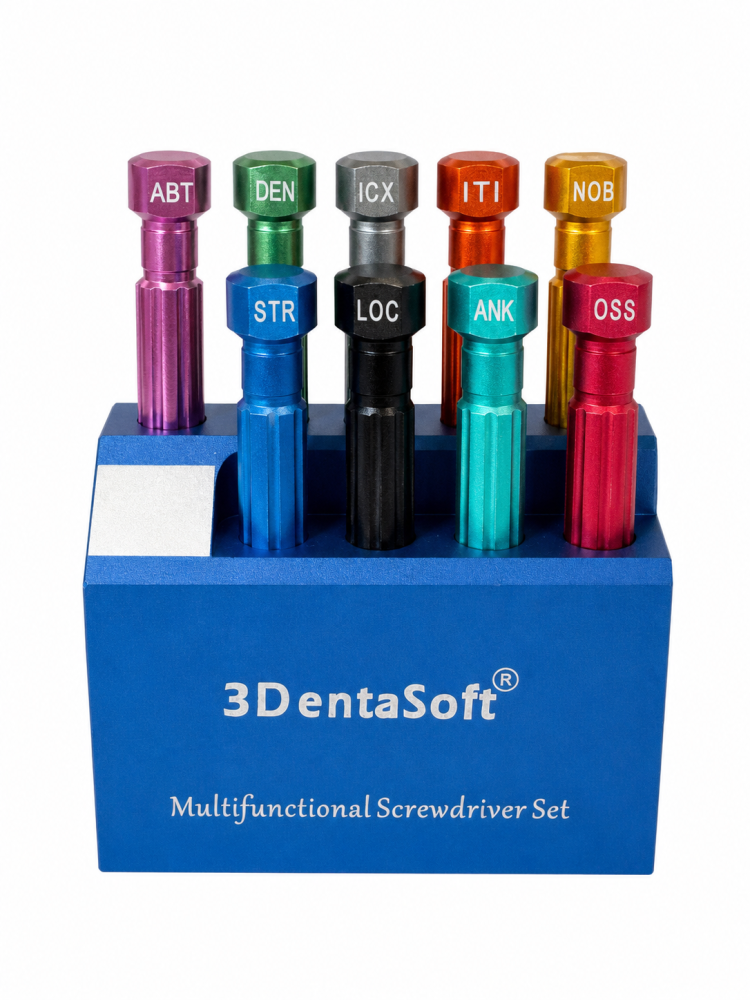 Set surubelnite multifunctionale pentru laborator dentar si implantologie 3DentaSoft® [3]