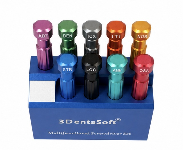 Set surubelnite multifunctionale pentru laborator dentar si implantologie 3DentaSoft® [2]
