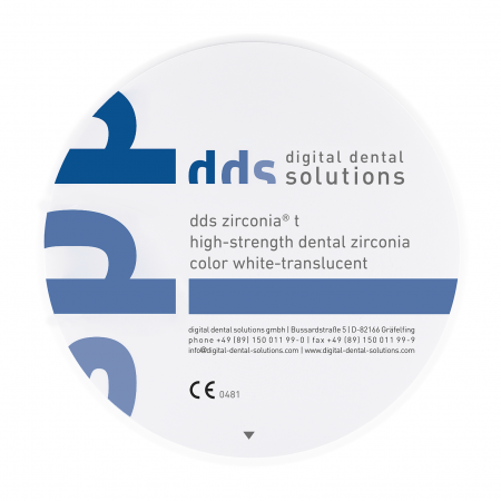 dds zirconia® t - dds zirconia® alb translucent 43%