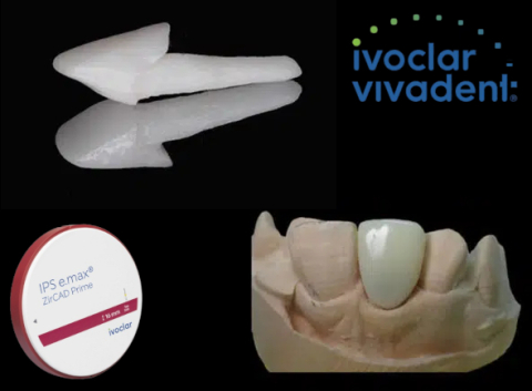 DCR + Full Anatomic - Pivot Zirconiu Opak + Element dentar Zirconiu 3D Ivoclar PRIME