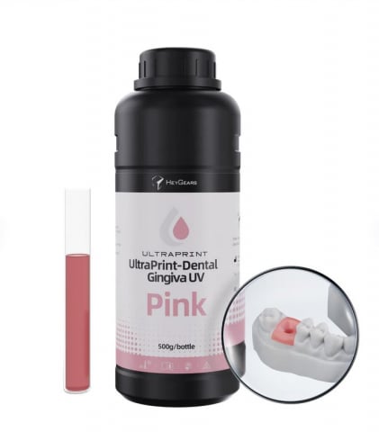 Rasina Imprimanta 3D - Rasina UltraPrint-Dental Gingiva UV Roz