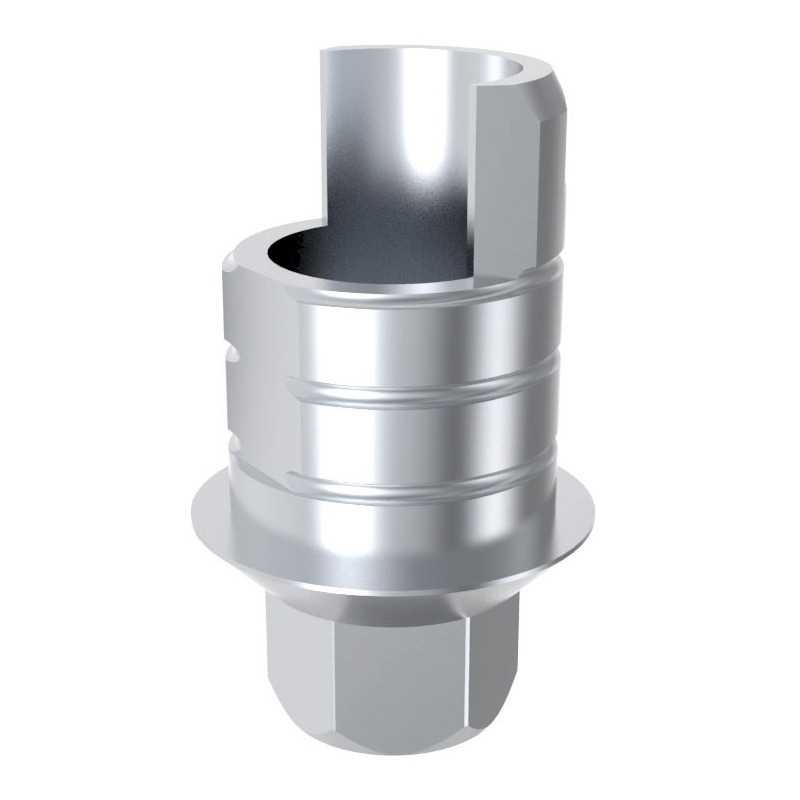Bază de titan internă tip scurt cu hex STANDARD