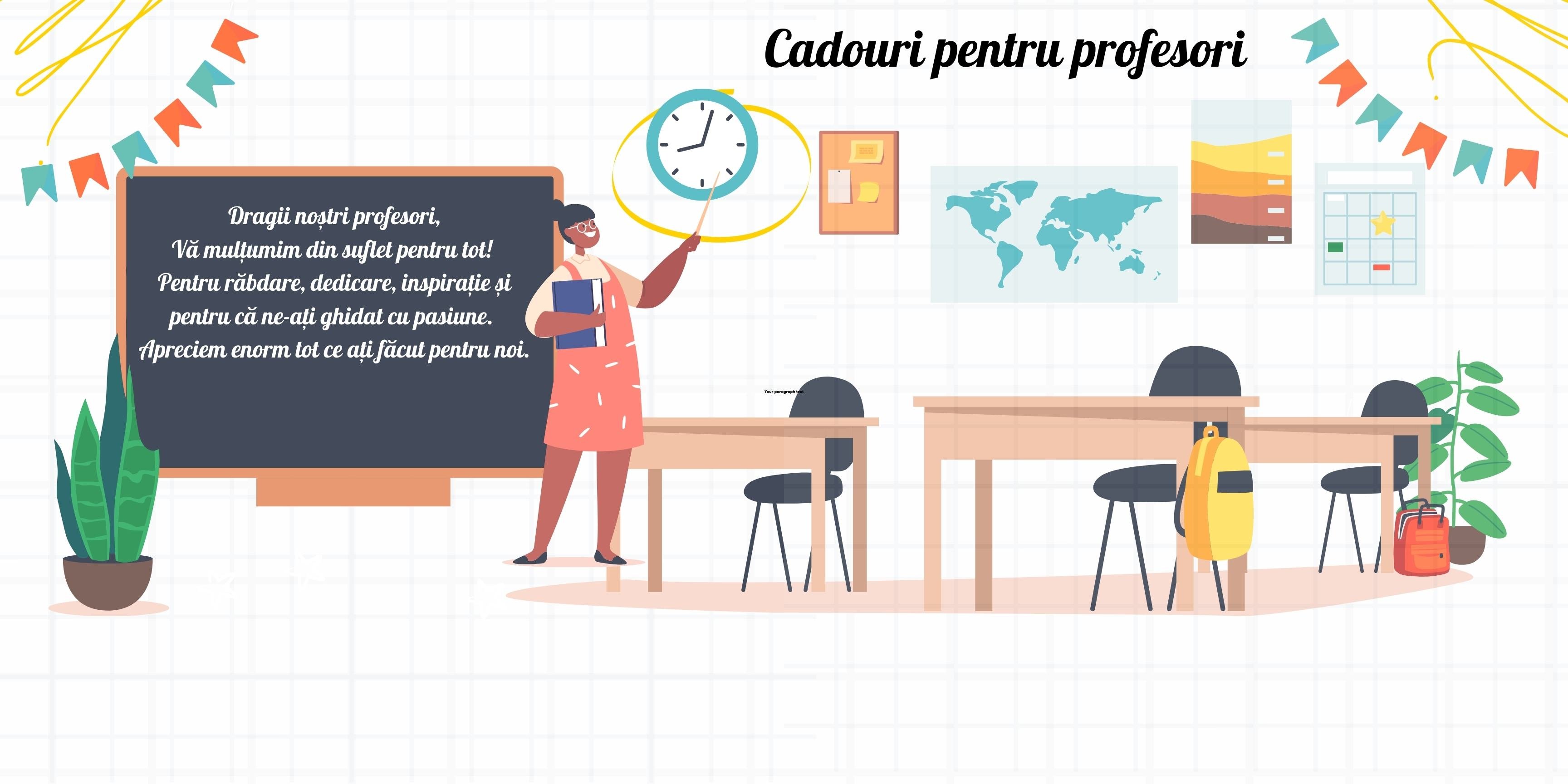 Cadouri profesori