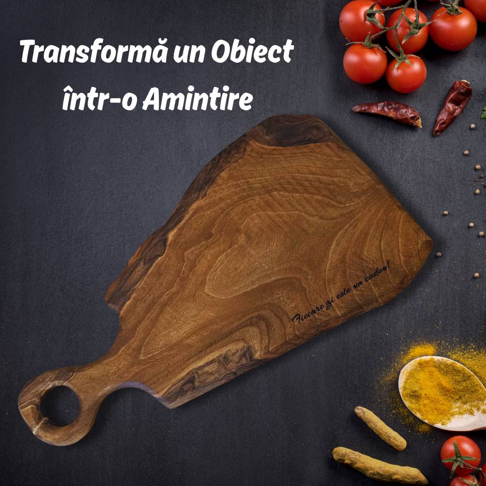 Mai mult decât un Tocător: Ghidul Mesajelor Personalizate care Transformă un Obiect într-o Amintire