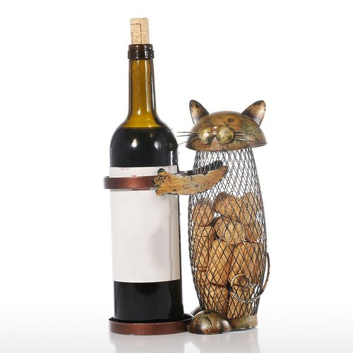 Suport pentru vin  in forma de pisică [4]