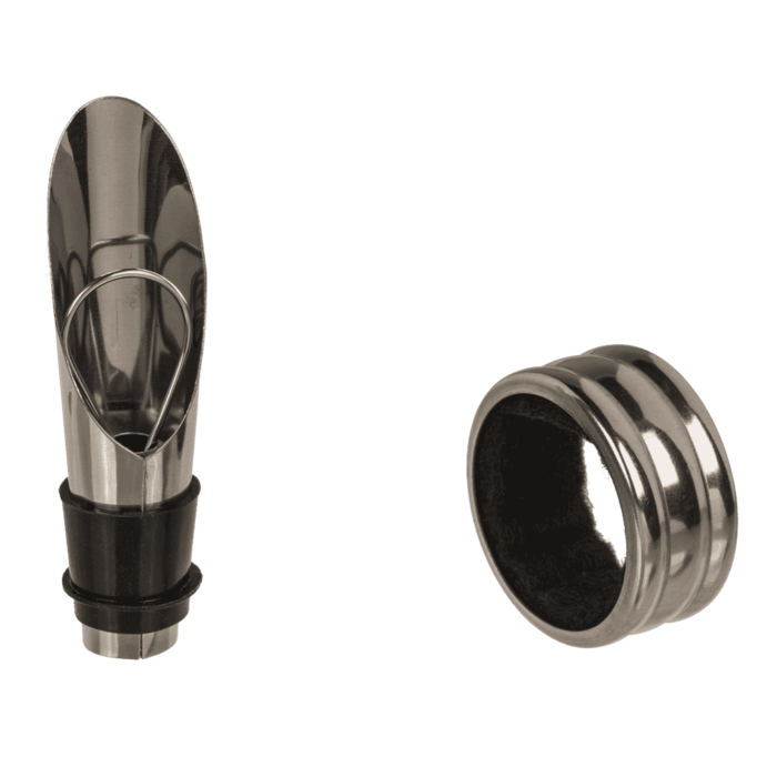 Accesorii de vin in forma de sticla (3piese) [5]