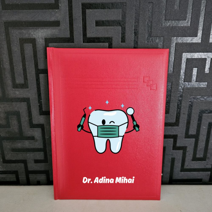 Agenda personalizata Dentist REDNOTE
