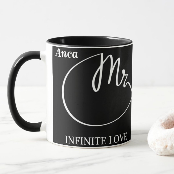Cana personalizata - mr mrs