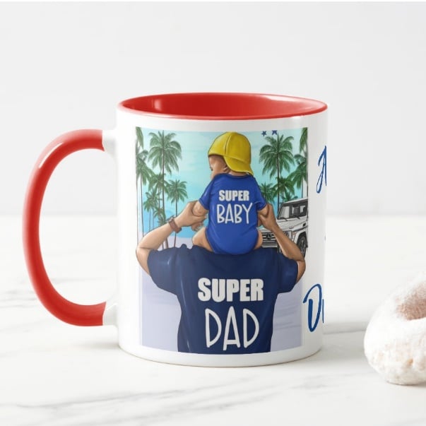 Cana personalizata - Super Dad [3]