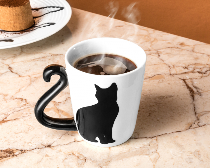 Cana pisica - Cutie Cat  - ceramica [3]