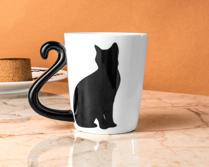 Cana pisica - Cutie Cat  - ceramica [6]